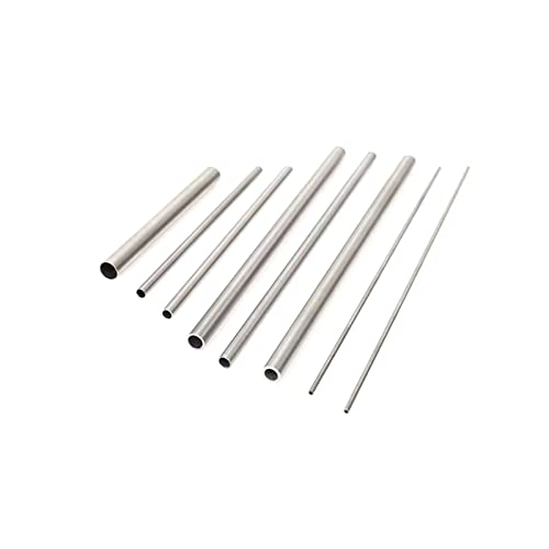 WMYDNXXT 2–8 Stück Metallrohr, Edelstahlrohr 304, Kapillare, Außendurchmesser OD 6,5 mm, Wandstärke 0,2 mm, 0,25 mm, 0,3 mm, 0,5 mm, 0,8 mm, 1 mm, fröhlich(Thick 0.3mm,6pcs Length 150mm) von WMYDNXXT