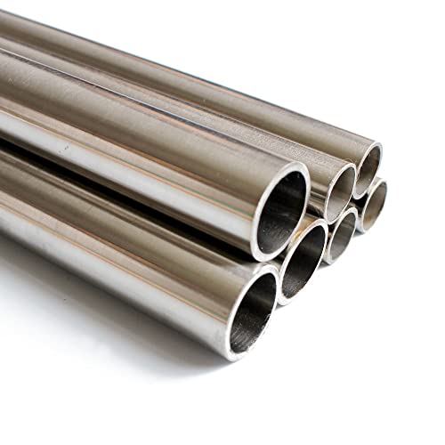 WMYDNXXT 304 Edelstahlrohr, Außendurchmesser 21 mm, Innendurchmesser 17 mm, 15 mm, 13 mm, 11 mm, Edelstahl-Metallrohr fröhlich(White,Length 500mm) von WMYDNXXT