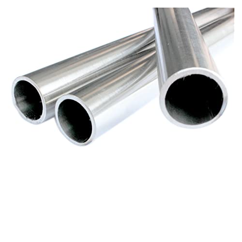 WMYDNXXT 304 Edelstahlrohr Präzisionsrohr Sanitär OD18x1mm 17x1mm 16x1mm Außendurchmesser 18/17/16mm Wandstärke 1mm Länge 50-590mm Fröhlich(Od16mm X Id14mm,Length 100mm X 2Pcs) von WMYDNXXT