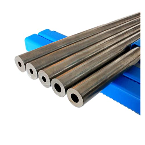 WMYDNXXT OD 15mm Hydraulikrohr, rund, nahtlos, Stahlrohr, rund, Hohlrohr, nahtloses Rohr, Piepe for Heimwerker, Präzisions-Metallrohr, fröhlich(Od15mm-500mm-long,ID-8mm) von WMYDNXXT