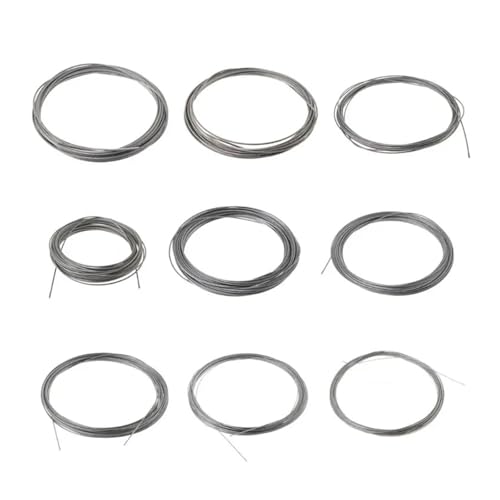 304 Edelstahl-Drahtseil 0,5/0,6/0,8/1/1,2/1,5/2/2,5/3 mm rostfrei(1.2mm) von WMYOZDC