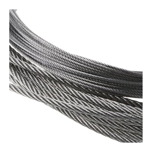 304 Edelstahl Drahtseil Weiche Angeln Hebe Kabel 7 × 7 Wäscheleine 10m(1.5mm) von WMYOZDC