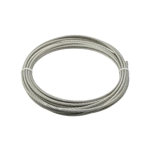 304 Edelstahldraht blankes Seil, Hebekabel Seil Wäscheleine rostfrei(Diameter 1mm) von WMYOZDC