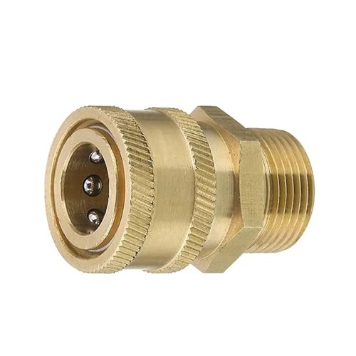 Hochdruckreiniger-Adapteranschluss, metrisch M22 14Mm auf 1/4 Zoll, Innengewinde gedreht auf M22 Außengewindeverbindung von WMYOZDC