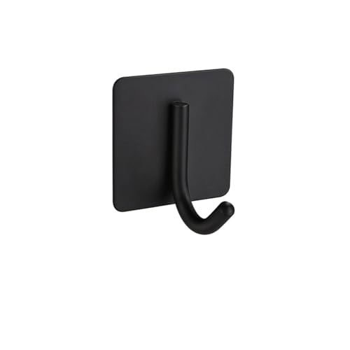 Selbstklebende Badezimmerhaken, Bademantel-Handtuchhalter Edelstahl-Duschhaken Badezimmerzubehör(A1) von WMYOZDC
