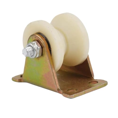 WMYOZDC Nylon-Rillenrollenschiene, Riemenscheibe V/U-Typ, 1 Stück 45# Rillenrollengleitschiene V-Typ mit V-Typ 30MM, U-Typ 30MM(V-30MM) von WMYOZDC