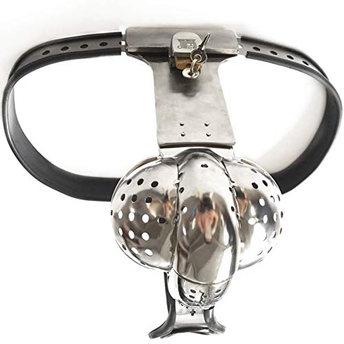 Keuschheitsgürtel Mann Keuchheitsgürtel Für Männer Keuschheitskäfig Chastity Bondage Set Edelstahl 304 Mit Kieselgel Zum Schutz Der Haut Sm Fetisch Bettfesseln Slave Sex Spielzeug 60/150Cm,110cm/120cm Keuschheitsgürtel Mann Keuchheitsgürtel Für Männer Keuschheitskäfig Chastity Bondage Set Edelstahl 304 Mit Kieselgel Zum Schutz Der Haut Sm Fetisch Bettfesseln Slave Sex Spielzeug 60/150Cm,110cm/120cm von WNBXZ