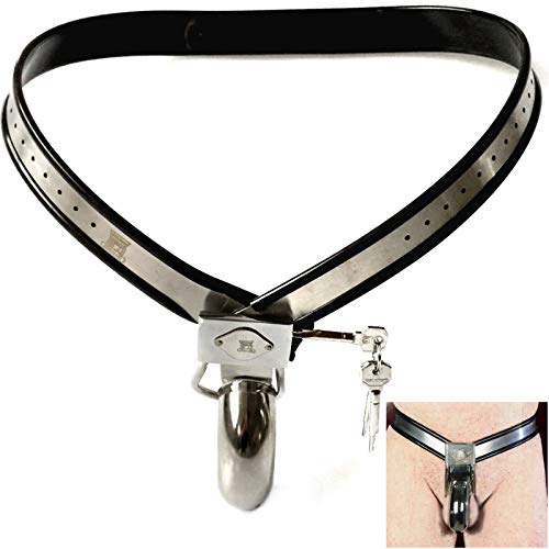 WNBXZ Keuschheitsgürtel Für Männer Edelstahl, Keuschheitsgürtel Mann Hergestellt Aus Hochwertigem Edelstahl Mit Herausnehmbarem Peniskäfig Bondage Fetisch Slave Sex Spielzeug 60-150cm,70cm/80cm WNBXZ Keuschheitsgürtel Für Männer Edelstahl, Keuschheitsgürtel Mann Hergestellt Aus Hochwertigem Edelstahl Mit Herausnehmbarem Peniskäfig Bondage Fetisch Slave Sex Spielzeug 60-150cm,70cm/80cm von WNBXZ