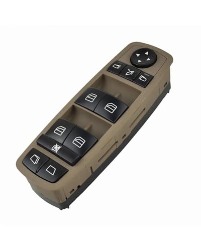 Auto Elektrische Fensterheber Für Benz GL R Klasse GL320 GL450 R280 R300 R320 R350 R500 R550 R63 2518300390 Auto Elektrische Fenster Master Control Schalter(Brown) von WNCXSA