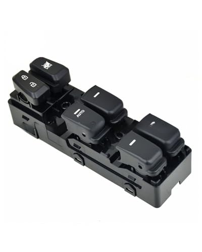 Auto Elektrische Fensterheber Für Hyundai NF Sonata 2008 2009 2010 2011 2012 2013 2014 2015 93580-3K500 93580-3S000 Fenster Haupt Schalter Glas Heber Taste(Black Driver) von WNCXSA