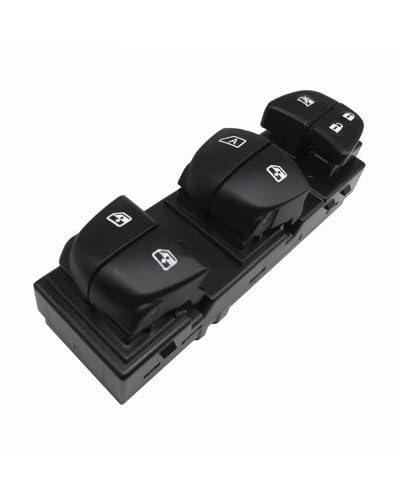 Auto Elektrische Fensterheber Für Qashqai Altima Sylphy Tiida X-Trail Orange Lampe Automatischer Fensterheberschalter Haupt-/Einzel-/Fensterheberschalter Vorne Rechts 25401-3NA0A(Front left) von WNCXSA