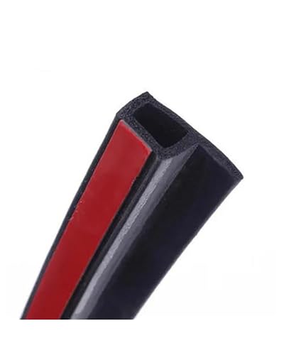 WNCXSA Gummidichtung 2 Meter Auto Tür Gummi Dichtung Stamm Haube Dichtung Streifen Fenster Rand Dichtung Streifen EPDM Gummi Lärm Isolierung Autotürdichtung(Type P) von WNCXSA