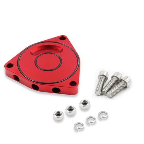WNDUOKXH Autoventile Blow Turbolader Auslassventildichtung Blow Valve Spacer Legierung Aluminiumventile Turbolader Auspuff, Rot WNDUOKXH Autoventile Blow Turbolader Auslassventildichtung Blow Valve Spacer Legierung Aluminiumventile Turbolader Auspuff, Rot von WNDUOKXH