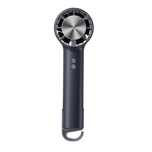 WNDUOKXH Leicht und kühler für zu Hause oder im Büro, wiederaufladbarer tragbarer, tragbarer ABS, wiederaufladbarer Ventilatorkühler, Navy blau von WNDUOKXH
