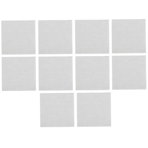 WNDUOKXH Strapazierfähige Teppichfliesen, selbstklebend, 10 Stück, 30 x 30 cm, rutschfest, strapazierfähig, Selbstklebende Teppichfliesen aus Polyester, Cremefarben von WNDUOKXH