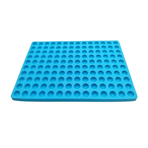 Backmatte Silikon Backmatte 2cm Halbkugel Silikon Matte Mit Knöpfen Backform Für Hundekekse Und Leckereien 1St Blau von WNGGADH