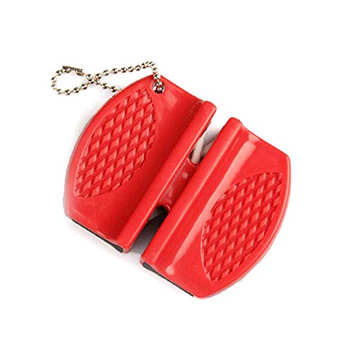 Messerschleifer Schmetterling Typ Wetzsteinschärfer Mini KeramikStabmesser Schärfer Zweistufiger Wolfram Tragbar 2St Rot Messerschleifer Schmetterling Typ Wetzsteinschärfer Mini KeramikStabmesser Schärfer Zweistufiger Wolfram Tragbar 2St Rot von WNGGADH