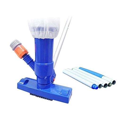 WNJ-TOOL, 1set Pool Bodenstaubsauger Tragbare Pool-Reinigungs-Werkzeug mit Suction Head SPA Aquarium Beckenbodenstaubsauger (Größe : 1Set) von WNJ-TOOL,