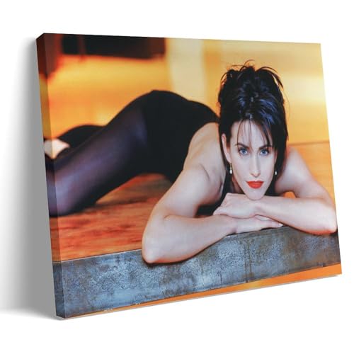 Classical Beauty Courteney Cox Charming Figure Poster Dekorative Malerei Leinwand Wandkunst Wohnzimmer Poster Schlafzimmer Malerei,Wandkunst Bilddruck Moderne Familienzimmer Dekor 12x18inch(30x45cm) von WNLEGNED
