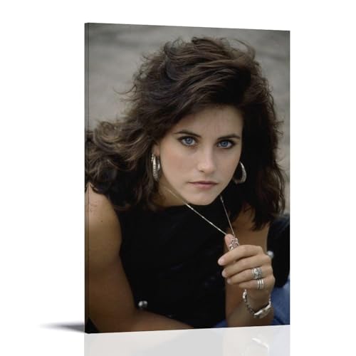 Courteney Cox Radiant Movie Star Poster Dekorative Malerei Leinwand Wandkunst Wohnzimmer Poster Schlafzimmer Malerei,Wandkunst Bilddruck Moderne Familienzimmer Dekor 12x18inch(30x45cm) von WNLEGNED