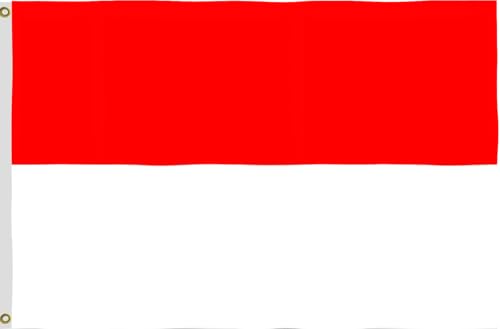 Indonesien-Flagge, indonesische Flagge, beidseitig bedruckt, für Männer und Frauen, lebendige Farben, doppelt genäht mit 2 Messingösen, für Bar, Garten, Straße, Fitnessstudio, Büro, Innen- und Indonesien-Flagge, indonesische Flagge, beidseitig bedruckt, für Männer und Frauen, lebendige Farben, doppelt genäht mit 2 Messingösen, für Bar, Garten, Straße, Fitnessstudio, Büro, Innen- und von WNOHDSTT