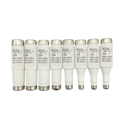 1 Stück R024 5SA E16 DI 500 V 2A3A4A5A6A8A10A16A20A25A32A Schraubsicherung(25A) von WNQNOOVE