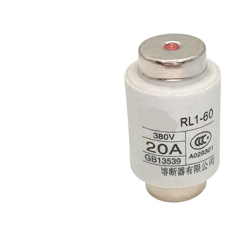 2 Stück RL1-60 Spiralsicherung 380V-20A25A30A35A40A50A60A Sicherungsrohr(20A) von WNQNOOVE