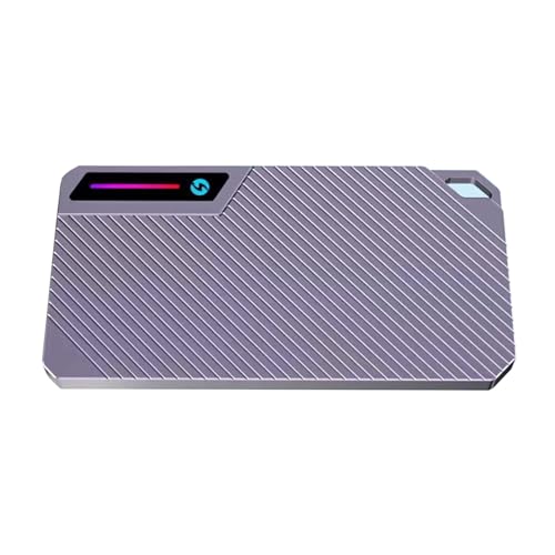 WNXGNHO Aluminium Festplattenbox NVME Festplattenfall Gehäuse Festplatten Festplatten Box Fall 10Gbit / S Datenübertragung USB C Gehäuse Für NVME von WNXGNHO