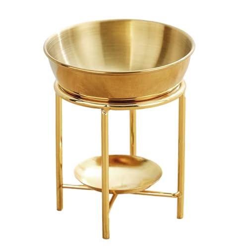 WNXGNHO Duftlampe für ätherische Öle, Edelstahl, große Kapazität, Aromatherapeuten-Diffusor, abnehmbare Schüssel, Teelichthalter WNXGNHO Duftlampe für ätherische Öle, Edelstahl, große Kapazität, Aromatherapeuten-Diffusor, abnehmbare Schüssel, Teelichthalter von WNXGNHO