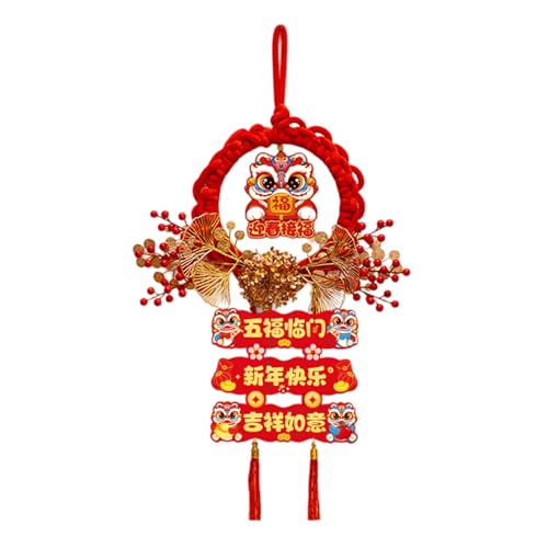 WNXGNHO Elegantes Chinesisches Neujahr 2025 Dekoratives Glückszeichen Hängeornament Für Die Festivalumgebung Innen Und Außenbereich WNXGNHO Elegantes Chinesisches Neujahr 2025 Dekoratives Glückszeichen Hängeornament Für Die Festivalumgebung Innen Und Außenbereich von WNXGNHO