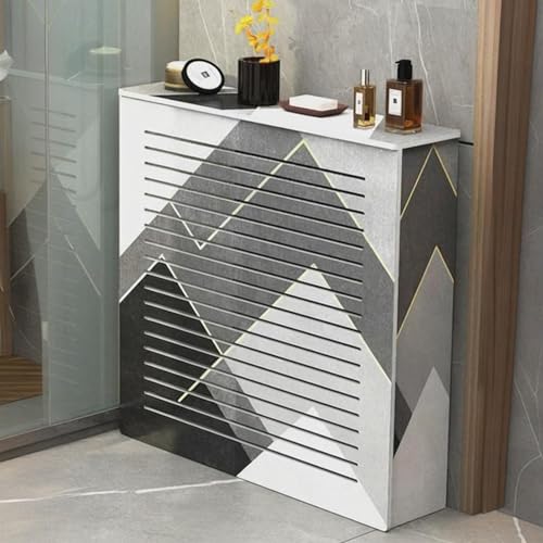 Heizkörperverkleidung, Heizungsabdeckung, Atmungsaktiv schmücken Heizung Abdeckung, Wärmepumpe Verkleidung Sichtschutz, für Schlafzimmer Wohnzimmer(100 * 100 * 25cm/39.4 * 39.4 * 9.8in) von WNYAILLL