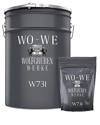 2K Epoxidharz Steinteppich Porenfüller Außen UV-Schutz Bodenbeläge Treppe W731-3Kg von WO-WE