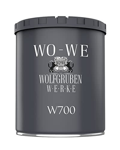 Betonfarbe Bodenfarbe Bodenbeschichtung W700 Weiss ähnl. RAL 9010-750ml von WO-WE