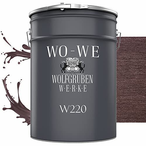 Dickschichtlasur 2in1 Holzlasur Holzschutzlasur außen und innen Palisander - 2,5L Dickschichtlasur 2in1 Holzlasur Holzschutzlasur außen und innen Palisander - 2,5L von WO-WE