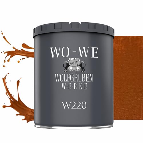 Dickschichtlasur 2in1 Holzlasur Holzschutzlasur außen und innen Teak - 750ml Dickschichtlasur 2in1 Holzlasur Holzschutzlasur außen und innen Teak - 750ml von WO-WE