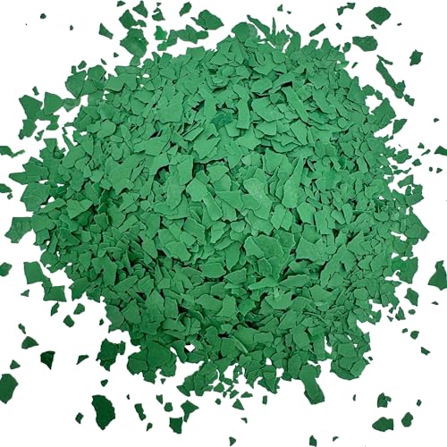 WO-WE Farbchips für Epoxidharz Bodenbeschichtung Bodenfarbe Colorchips Grün - 500g von WO-WE