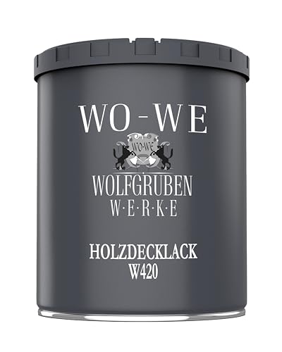WO-WE Holzfarbe Holzlack Wetterschutzfarbe Außen & Innen - Anthrazitgrau RAL 7016-750 ml WO-WE Holzfarbe Holzlack Wetterschutzfarbe Außen & Innen - Anthrazitgrau RAL 7016-750 ml von WO-WE