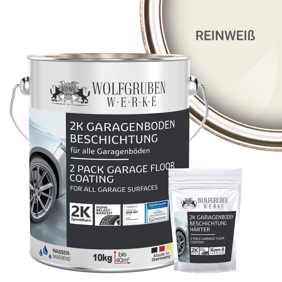 WO-WE Bodenversiegelung 2K Garagenbodenbeschichtung W707, Betonfarbe, Garagenfarbe, Bodenbeschichtung WO-WE Bodenversiegelung 2K Garagenbodenbeschichtung W707, Betonfarbe, Garagenfarbe, Bodenbeschichtung von WO-WE
