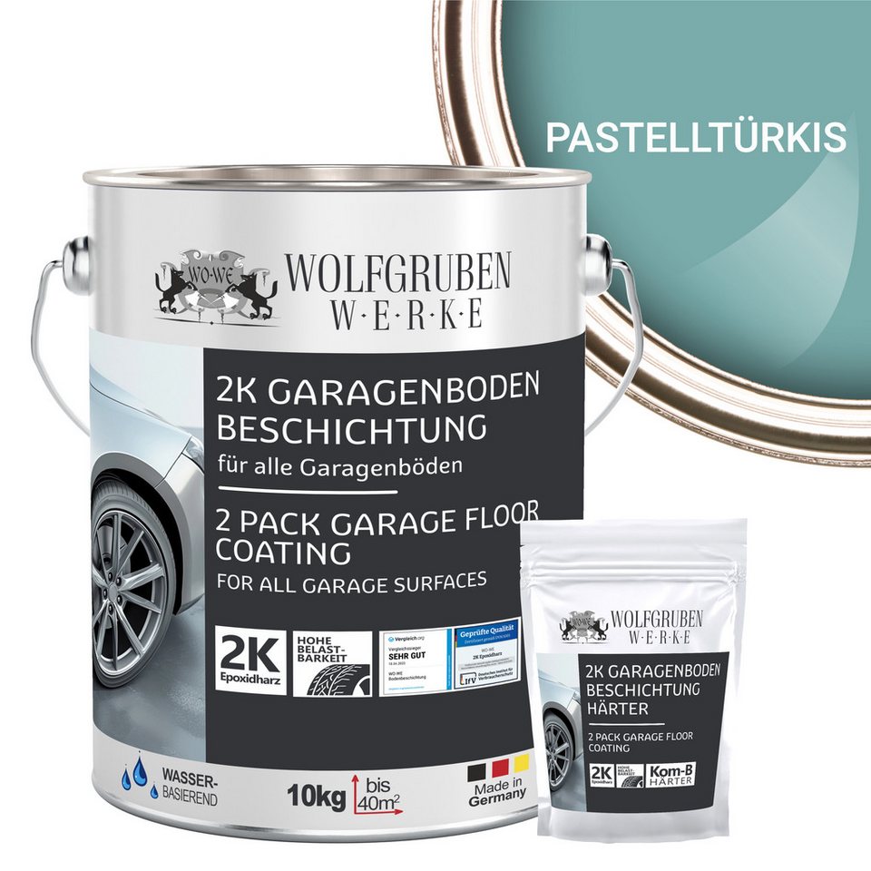 WO-WE Bodenversiegelung 2K Garagenbodenbeschichtung W707, Betonfarbe, Garagenfarbe, Bodenbeschichtung WO-WE Bodenversiegelung 2K Garagenbodenbeschichtung W707, Betonfarbe, Garagenfarbe, Bodenbeschichtung von WO-WE
