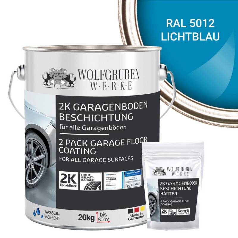 WO-WE Bodenversiegelung 2K Garagenbodenbeschichtung W707, Betonfarbe, Garagenfarbe, Bodenbeschichtung WO-WE Bodenversiegelung 2K Garagenbodenbeschichtung W707, Betonfarbe, Garagenfarbe, Bodenbeschichtung von WO-WE