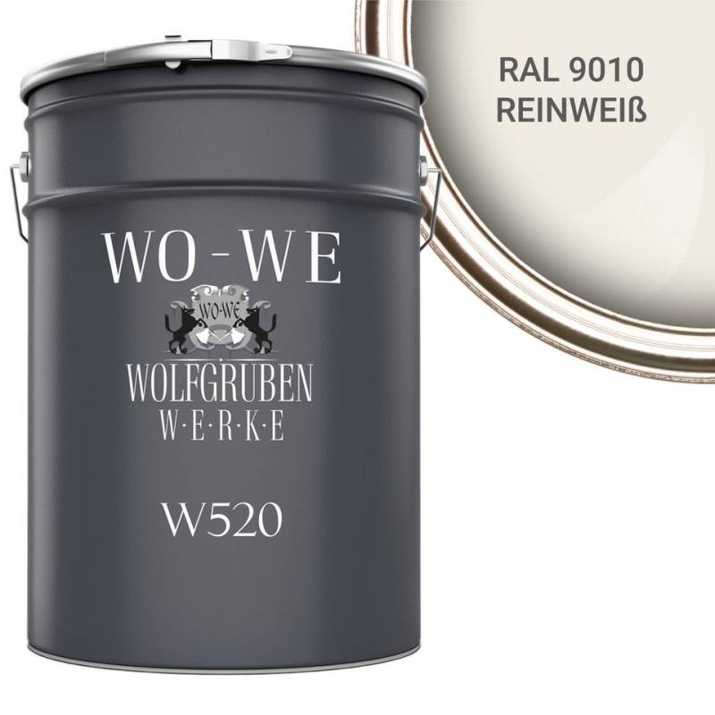 WO-WE Fassadenfarbe Nano Fassadenfarbe Außen Mauerfarbe Aussenfarbe W520, 0,75-20L, Hausfassaden von WO-WE