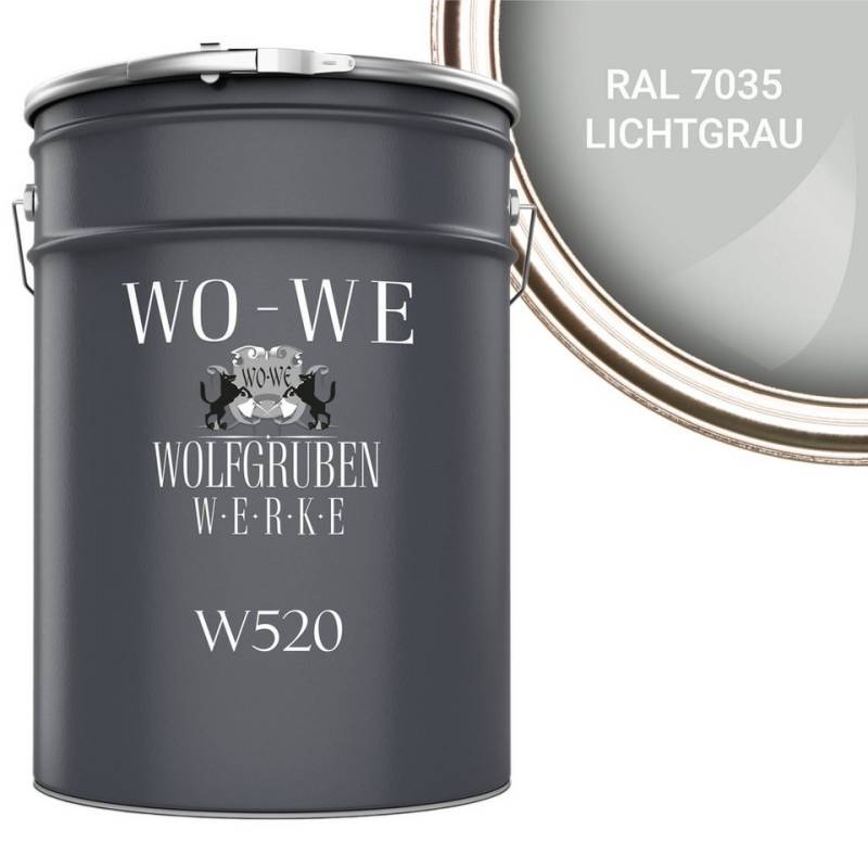 WO-WE Fassadenfarbe Nano Fassadenfarbe Außen Mauerfarbe Aussenfarbe W520, 0,75-20L, Hausfassaden von WO-WE