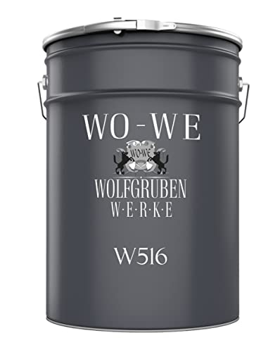 WO-WE Fassadenfarbe Wandfarbe Wandanstrich Fassadenbeschichtung für Außen Weiß 20L von WO-WE