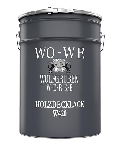WO-WE Holzfarbe Holzlack Wetterschutzfarbe Außen & Innen - Silbergrau RAL 7001-10L WO-WE Holzfarbe Holzlack Wetterschutzfarbe Außen & Innen - Silbergrau RAL 7001-10L von WO-WE