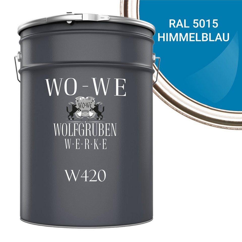 WO-WE Holzlack Holzfarbe Wetterschutzfarbe Holzanstrich W420, 1-10L, Seidenglänzend, Wasserbasis WO-WE Holzlack Holzfarbe Wetterschutzfarbe Holzanstrich W420, 1-10L, Seidenglänzend, Wasserbasis von WO-WE