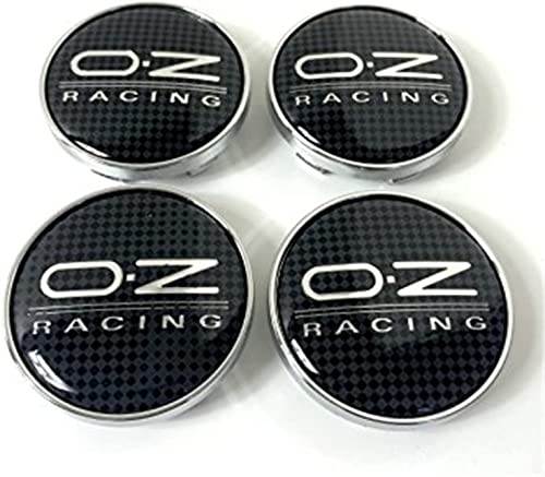 WOAFEY Nabendeckel 4 STÜCKE 60mm für OZ Racing Car Rad Center Hub Cap Auto Styling Felgen Abdeckung Badge Emblem Aufkleber Radnabenkappen von WOAFEY