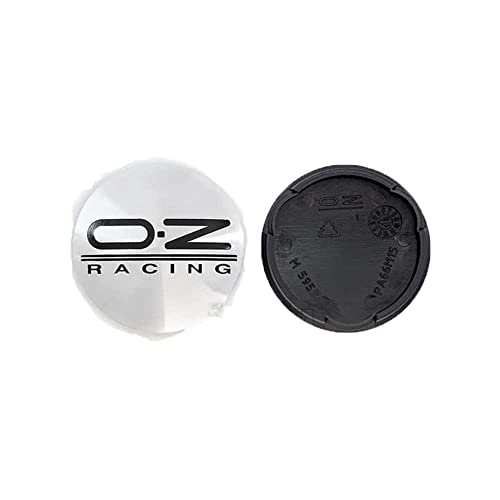WOAFEY Nabendeckel 4 STÜCKE 62mm für OZ M595 Car Rad Center Hub Cap Auto Styling Felgen Abdeckung Badge Emblem Aufkleber Radnabenkappen,D von WOAFEY