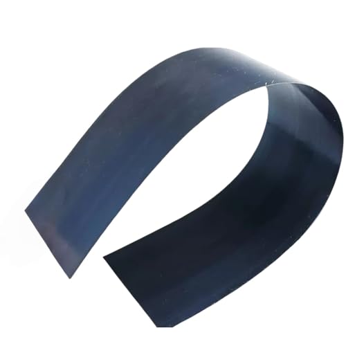 1 Stück 65Mn blaugeglühtes Federstahlblech for die DIY-CNC-Verarbeitung, 0,5–2,5 mm Dicke(2MMX30X500MM) von WOATOHO