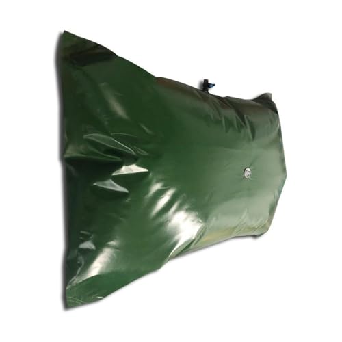 1 Stück Kissen-Wassersack 3000L 4000L 5000L 50000L, großer faltbarer PVC-Wasserspeichertank(4000) von WOATOHO