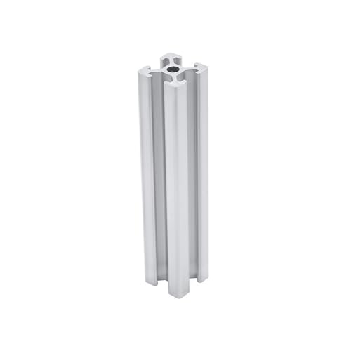 Länge 100 600 1000 mm Aluminiumprofilschiene, 2020 silber eloxierte Linearschienen for 3D-Drucker, 4 Stück(500mm) von WOATOHO